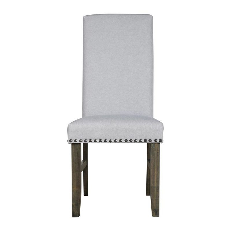New Classic Furniture, Julius Upholstered Dining Chair (2 Per Carton)-Walnut