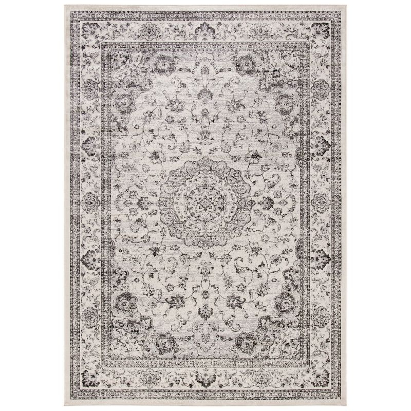 Atlas ATL960 Power Loomed Area Rug - Ivory/Beige - 7'10" X 10' - Safavieh.