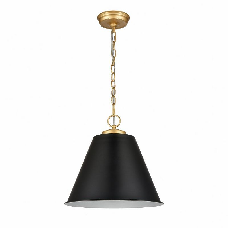 Elk Home Vellus 1 - Light Pendant in  Matte Black