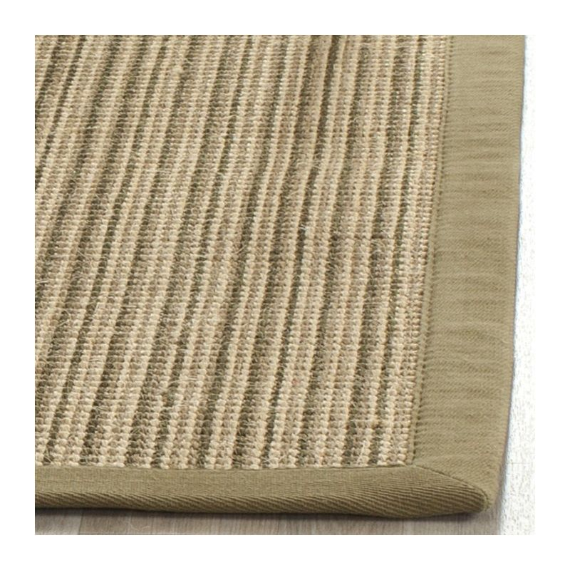 Natural Fiber NF442 Power Loomed Indoor Accent Rug - Green/Green - 3'x5' - Safavieh.