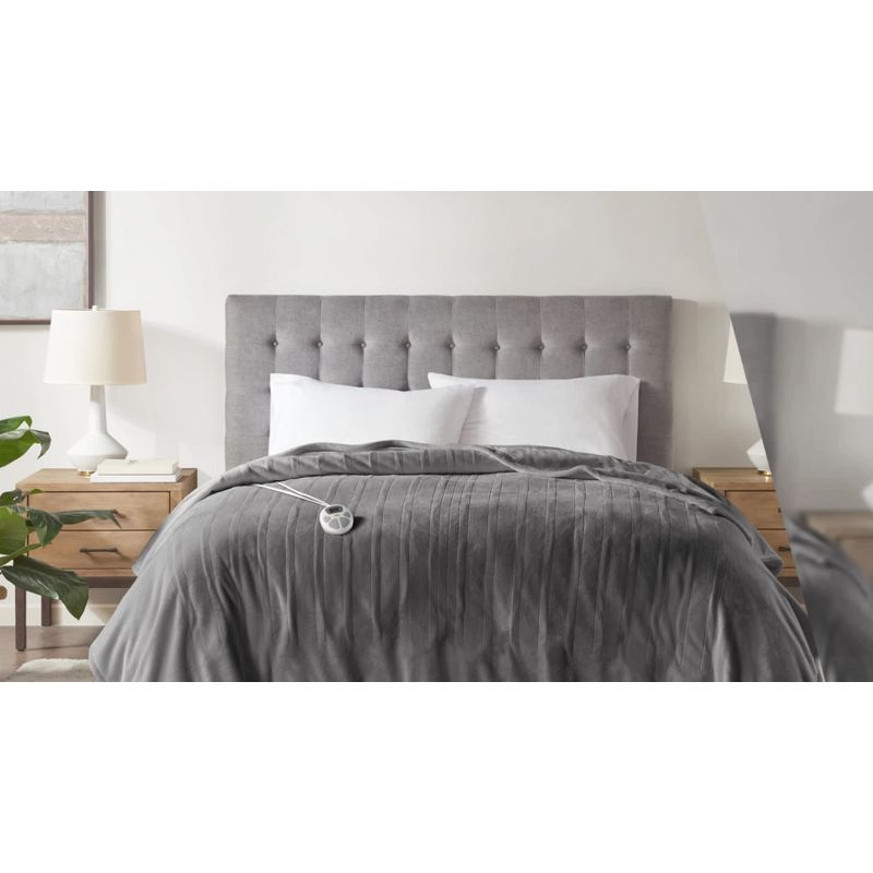 Serta Plush Heated Blanket