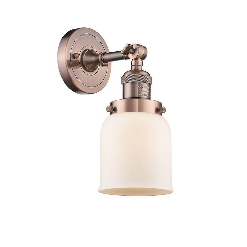 Innovations Lighting Bell 1 - Light Sconce in  Antique Copper