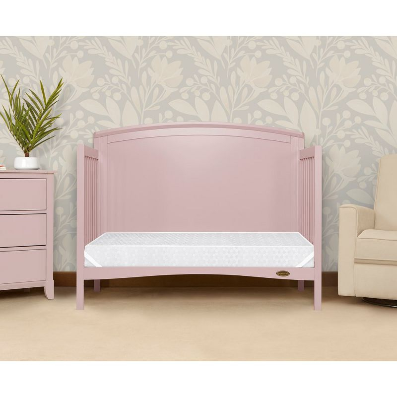 Dream On Me Honeycomb Orthopedic Firm Fiber Standard Crib Mattress Greenguard Gold and JPMA Certified