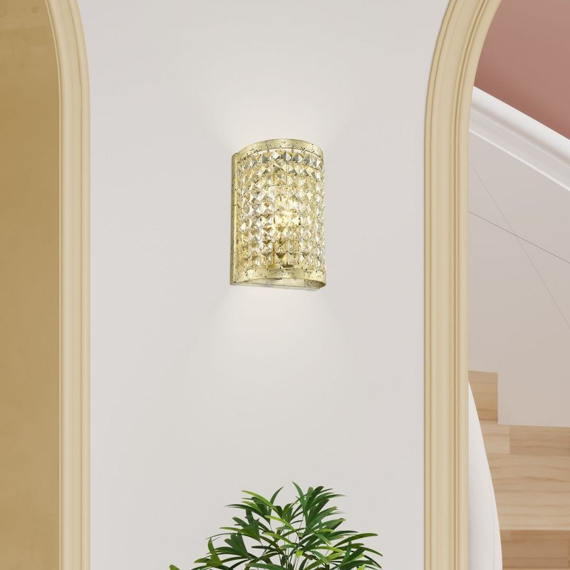 Livex Lighting Grammercy 1 - Light Wall Light in  Winter Gold