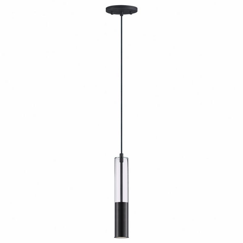 ET2 Lighting Torch 1 - Light Pendant in  Black