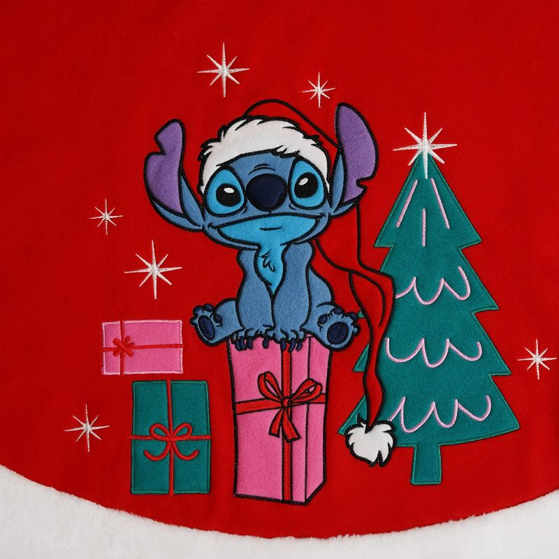 Stitch from Lilo and Stitch Christmas Tree Skirt