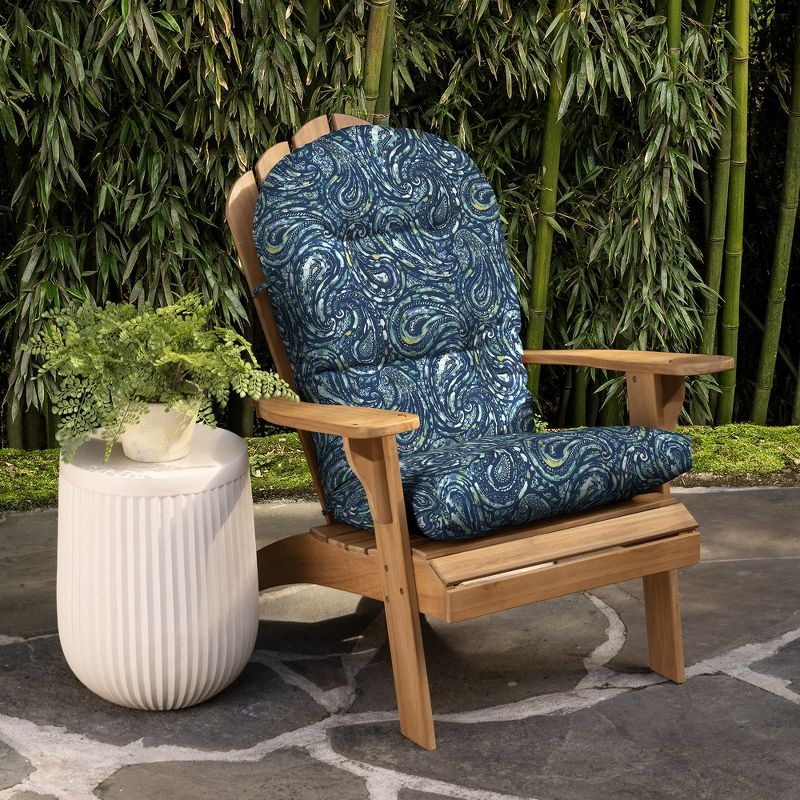 ARDEN earthFIBER Rocking Chair Cushion, Set of 2, 21.5 x 48, Rain-Proof, Fade Resistant, Cushions for Rocking and Adirondack Chairs 21.5 x 48