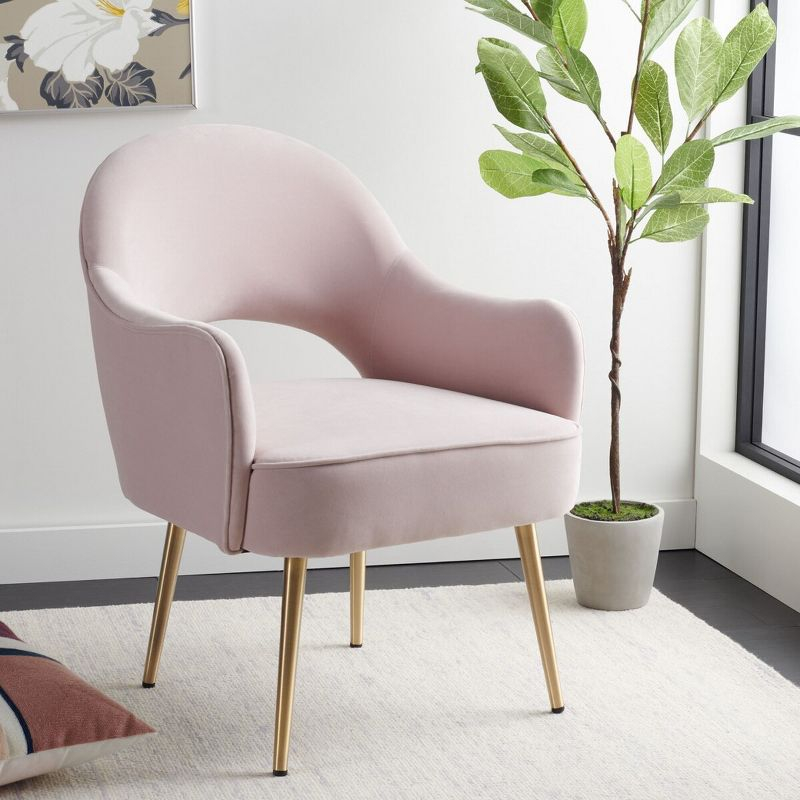 Dublyn Accent Chair - ACH4001 - Light Pink - Safavieh