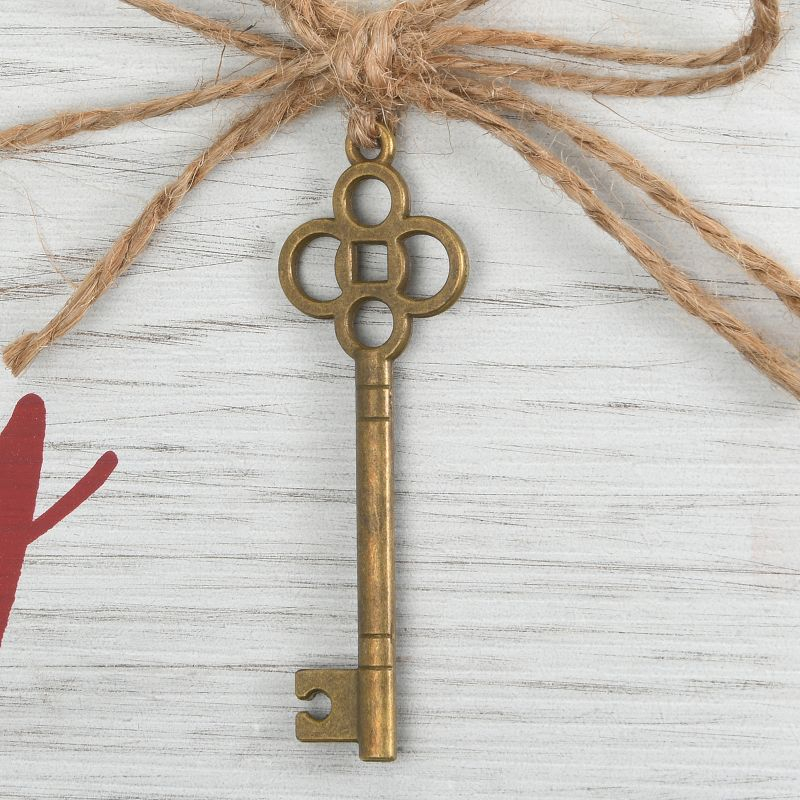 16" Santa’s Key Sign - National Tree Company