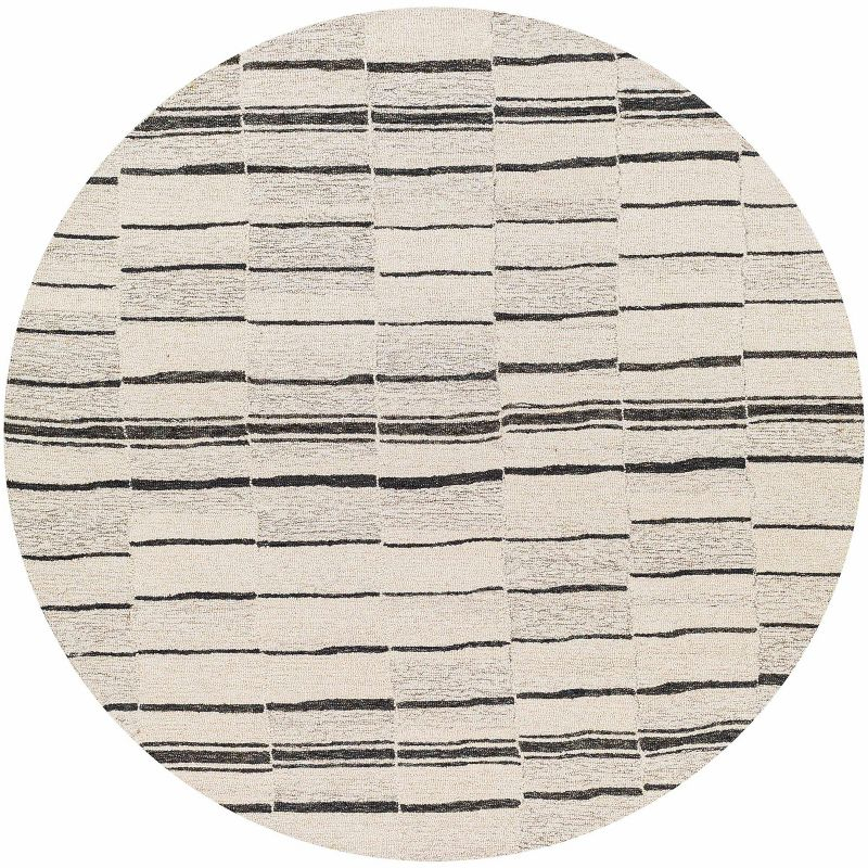 Hauteloom Rectangle Area Rug   Taupe