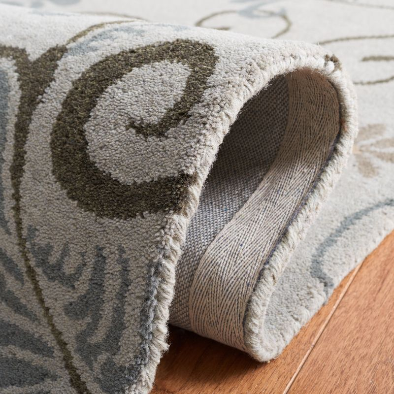 Soho SOH220 Hand Tufted Indoor Area Rug - Grey/Multi - 7'6"x9'6" - Safavieh