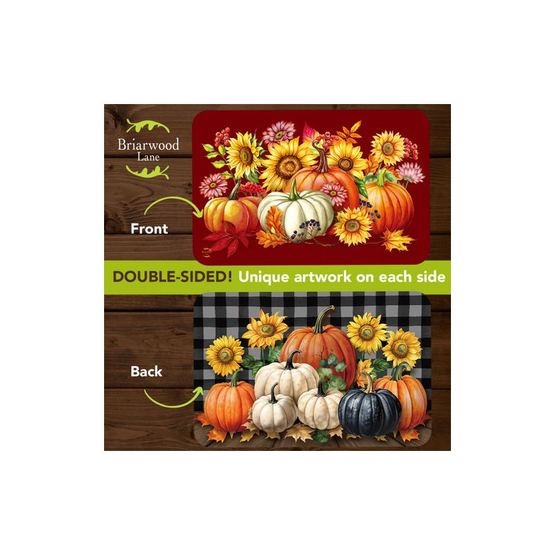 Briarwood Lane Fall Placemat (4-pack) 17x11.25 Pumpkins For Fall Placemat