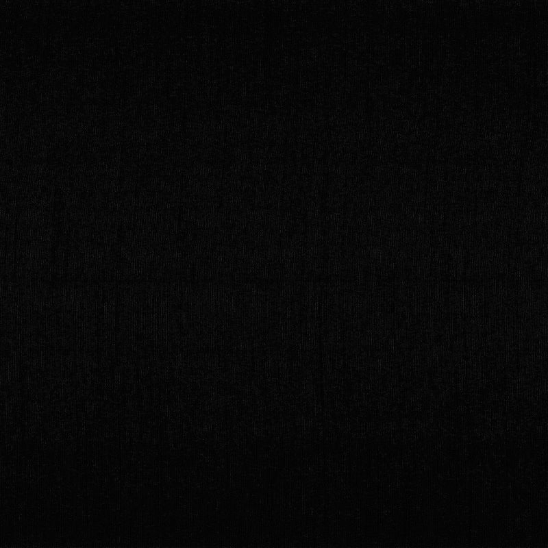 All Seasons Single Waterfall Window Valance - 52" x 36" - Black - Elrene Home Fashions