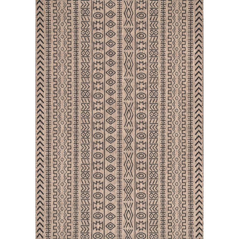 Nuloom Indoor and Outdoor Jamie Area Rug 5x7, Brown