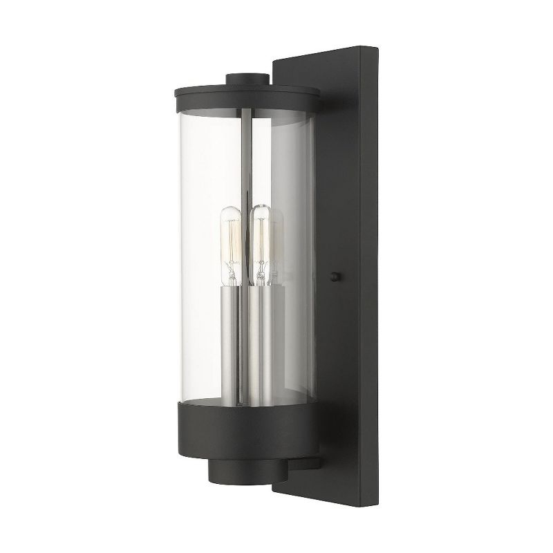 Livex Lighting Hillcrest 2 - Light Wall Light in  Textured Black
