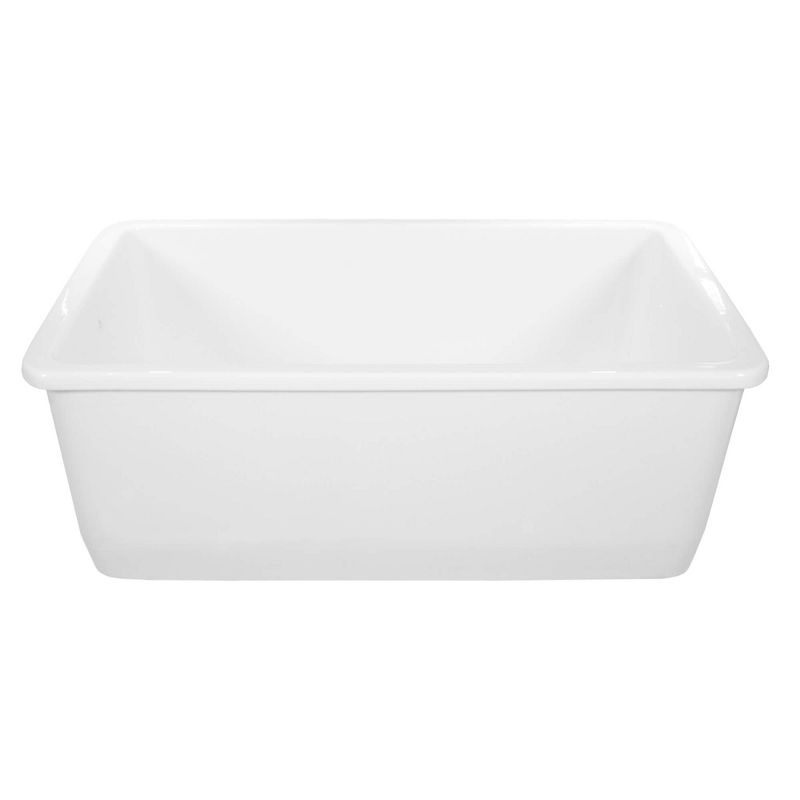 Fine Fixtures Single Bowl Fireclay Undermount Kitchen Sink - 32" x 20"