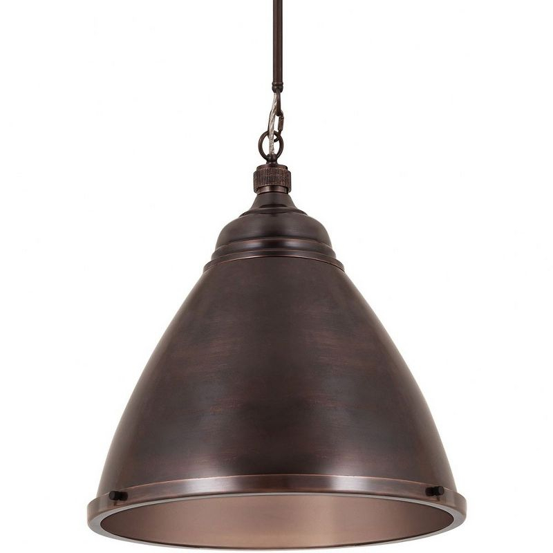 Elk Home Katelyn 1 - Light Pendant in  Dark Bronze