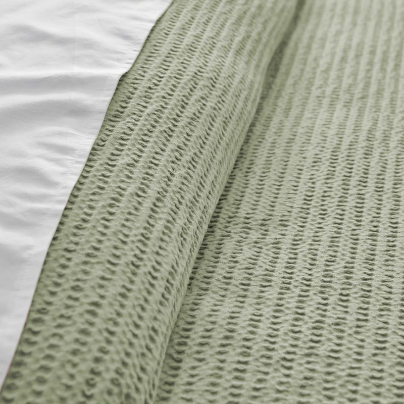 Cloud Waffle Desert Sage King Comforter Set - Levtex Home