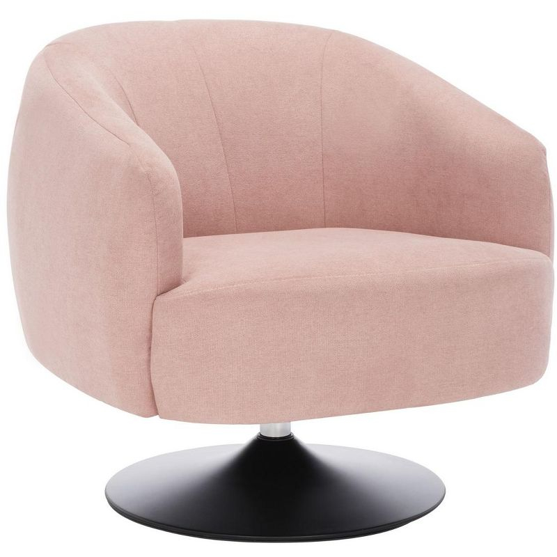 Ezro Upholstered Accent Chair - ACH5105 - Blush - Safavieh