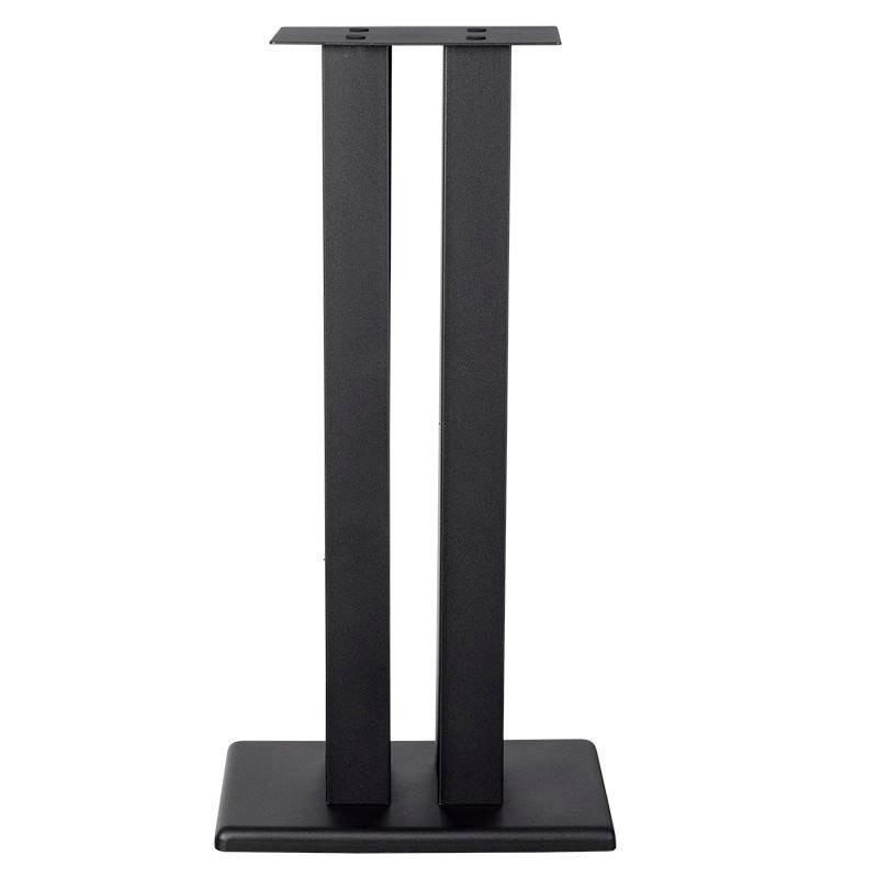 Monolith 24 Inch Speaker Stand (Each) - Black | Supports 75 lbs, Adjustable Spikes, Compatible With Bose, Polk, Sony, Yamaha, Pioneer and others