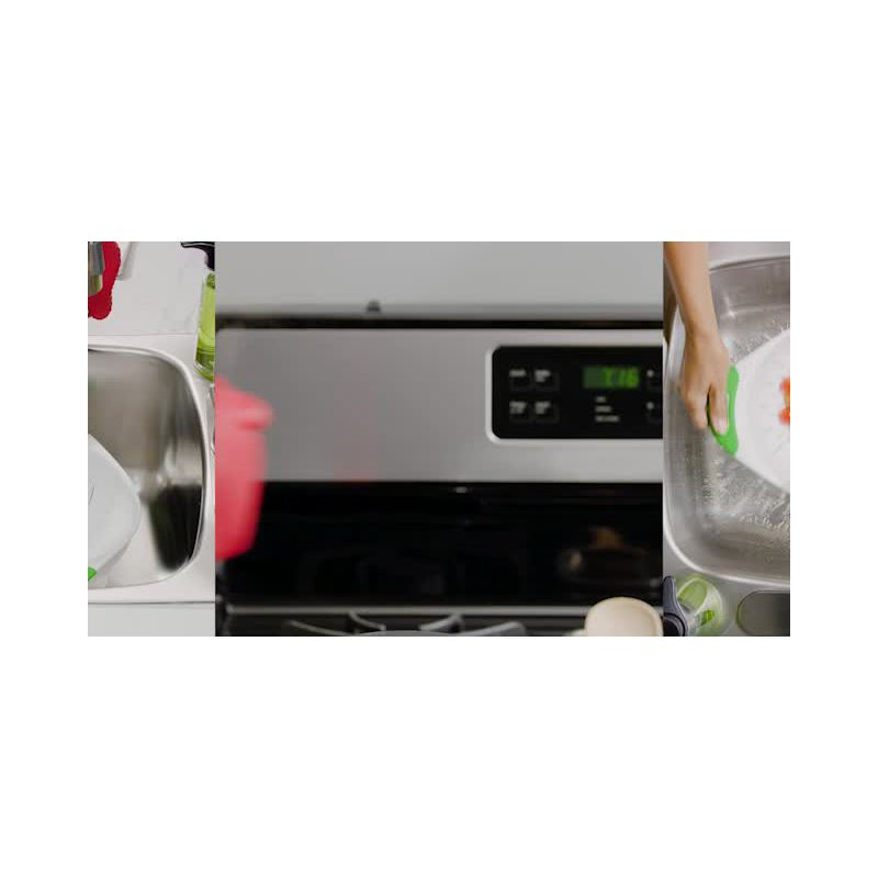 OXO Softworks Colander with Black Handles: 3 Qt White Plastic Strainer, Dishwasher-Safe Kitchen Drainer