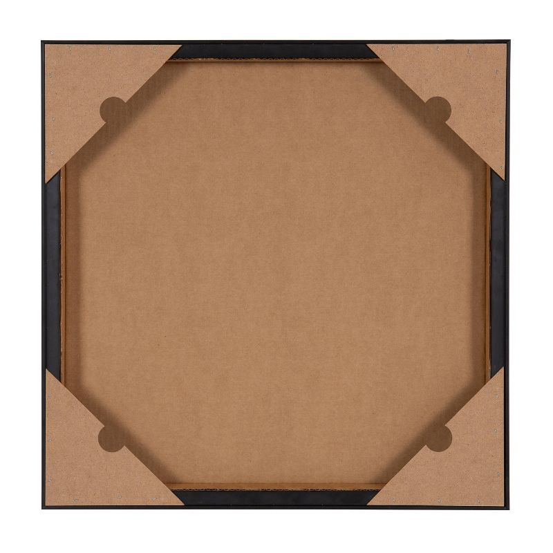Kate & Laurel All Things Decor 30"x30" Sylvie Cowboy Horseback Neutral 2 Framed Canvas by Creative Bunch Brown