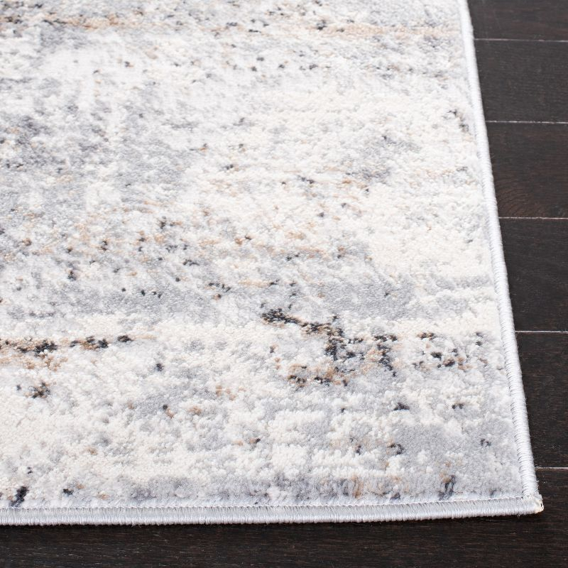Amelia ALA463 Power Loomed Area Rug - Grey/Gold - 8'9"x11'9" - Safavieh.