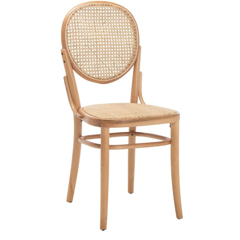 Sonia Cane Dining Chair (Set of 2) - DCH9504 - Natural - Safavieh