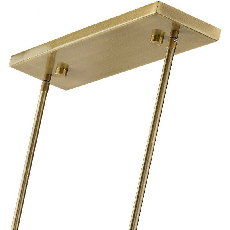 Livex Lighting Summit 4 - Light Chandelier in  Antique Brass