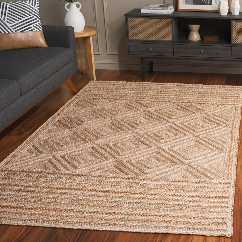 Natural Fiber NF925 Hand Woven Area Rug - Natural - 6'x9' - Safavieh.