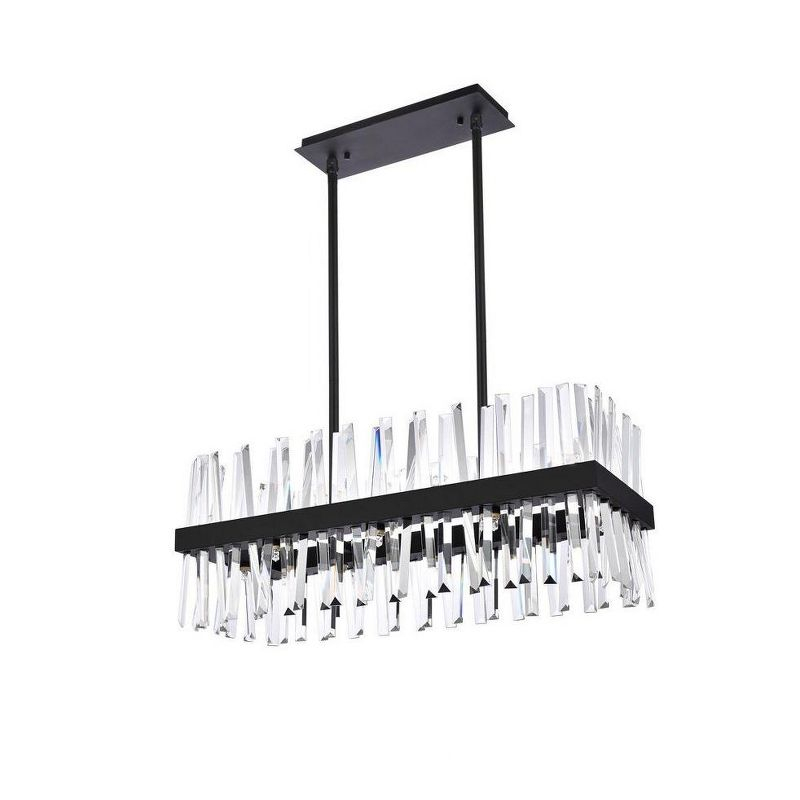 Elegant Lighting Serephina 16 - Light Chandelier in  Black