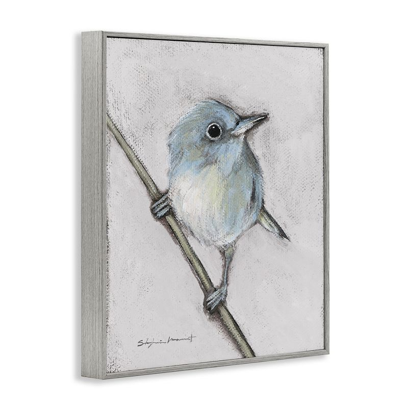 Stupell Industries Wildlife Perched Bird Painting, 20" x 16"