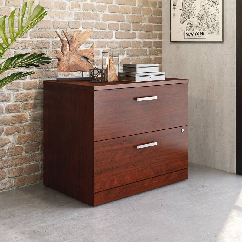 Affirm 2 Drawer Lateral File Classic Cherry - Sauder