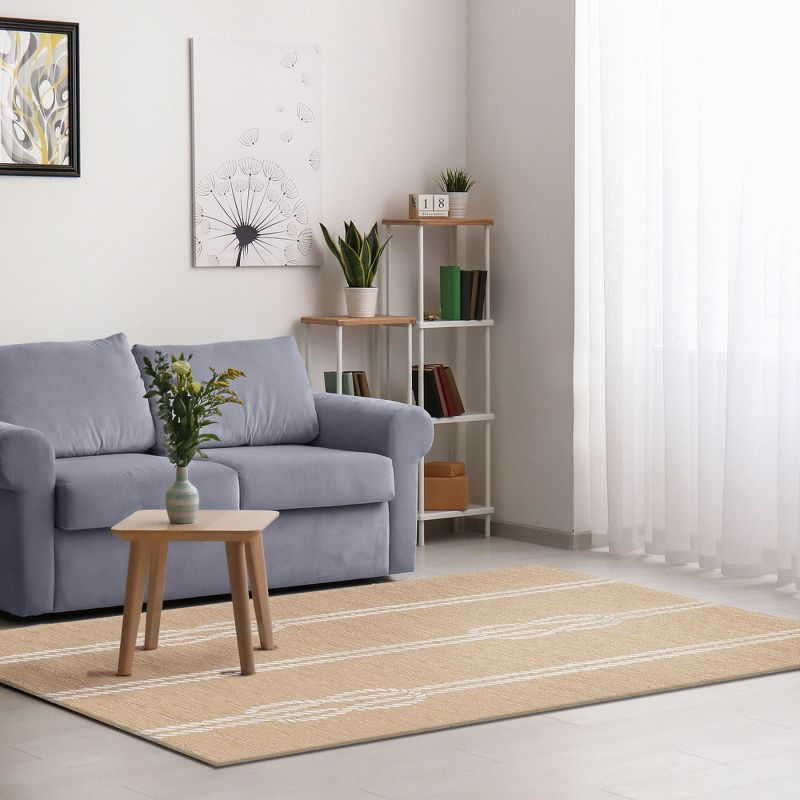 Liora Manne Capri Ropes Indoor/Outdoor Rug Neutral 7'6" x 9'6"