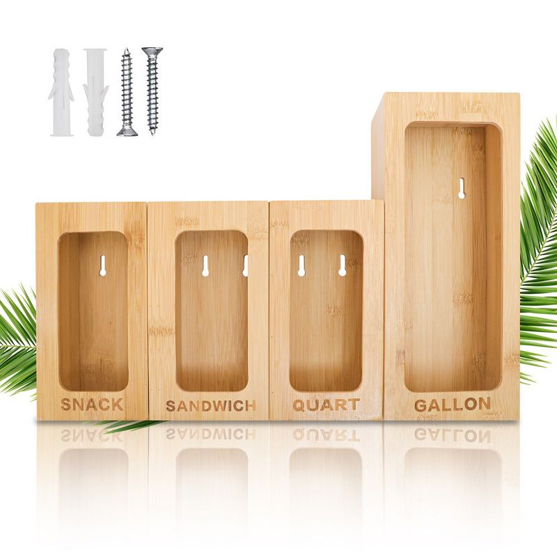 Palm Naki Storage Bag Organizer & Bag Holder for Kitchen Plastic Bag Storage