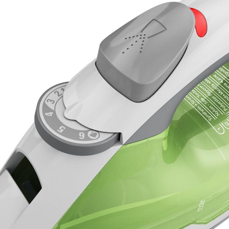 BLACK+DECKER Easy Steam Compact Iron, 2X Smoother Glide, Nonstick Soleplate & Anti-Drip