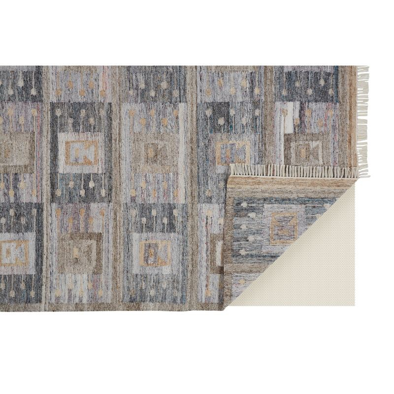Beckett Transitional Moroccan Gray/Taupe/Tan Area Rug