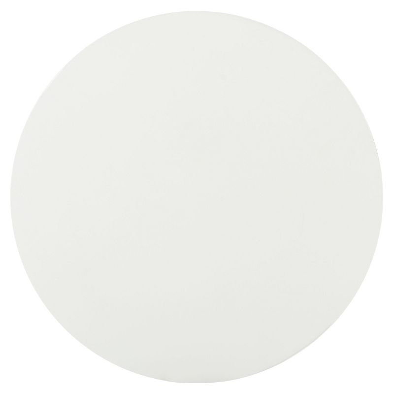 Benaya Concrete Accent Stool - Indoor/Outdoor - VNN1032 - White - Safavieh
