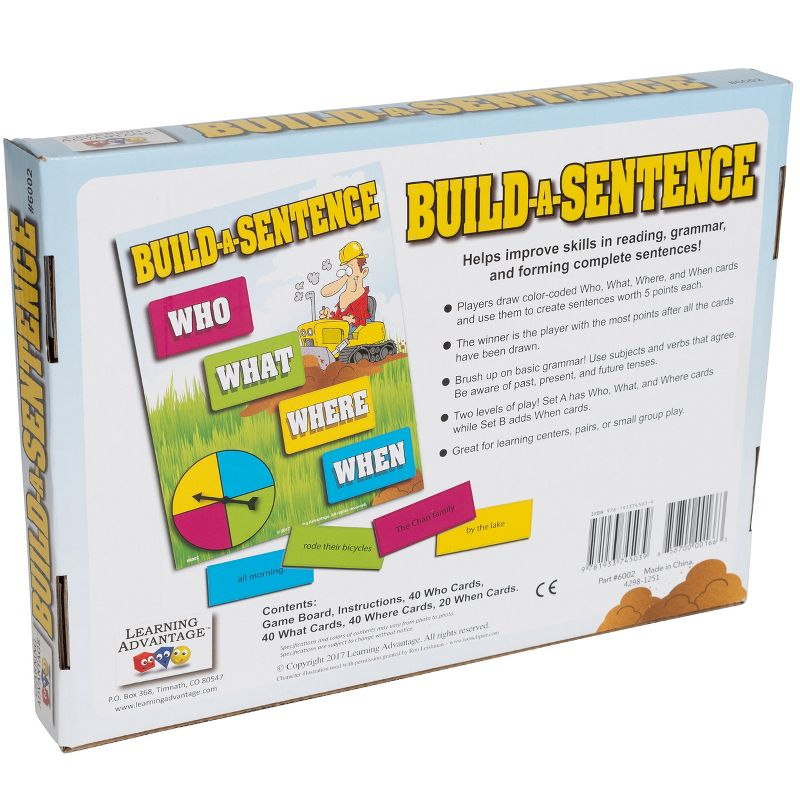 Learning Advantage® Build-A-Sentence