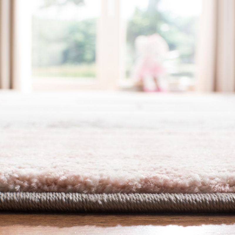 Carousel Kids CRK153 Power Loomed Area Rug - Pink/Ivory - 5'3"x7'6" - Safavieh.