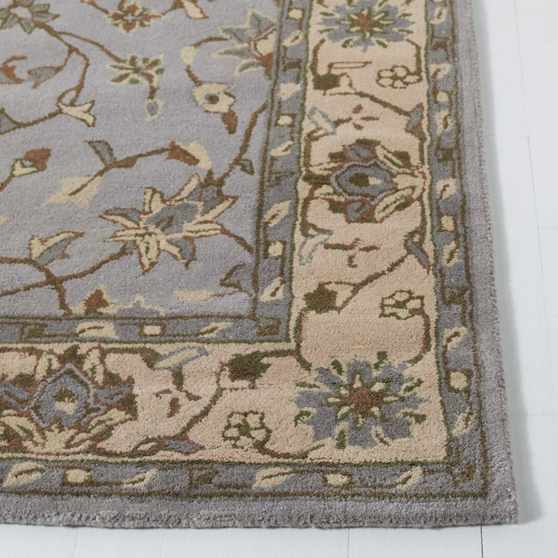 Heritage HG862 Hand Tufted Area Rug - Beige/Grey - 8'x10' - Safavieh.