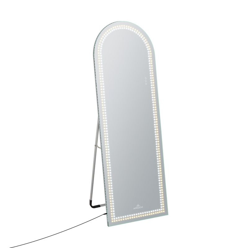Impressions Vanity Stage Lite Arch Full Length Vanity Mirror Dotted