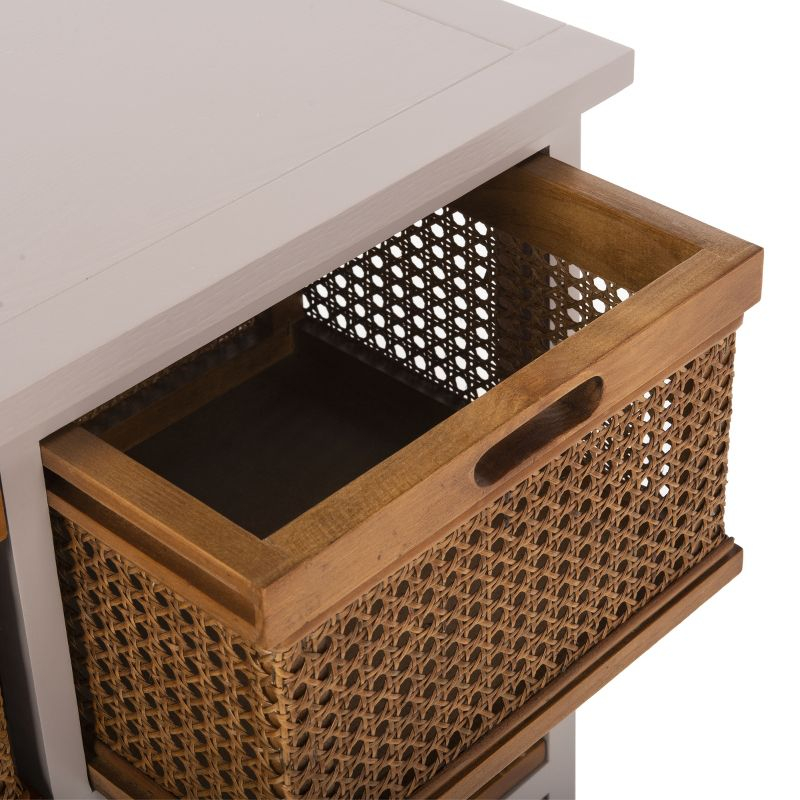 Jackson 4 Drawer Unit - Quartz Grey - Safavieh