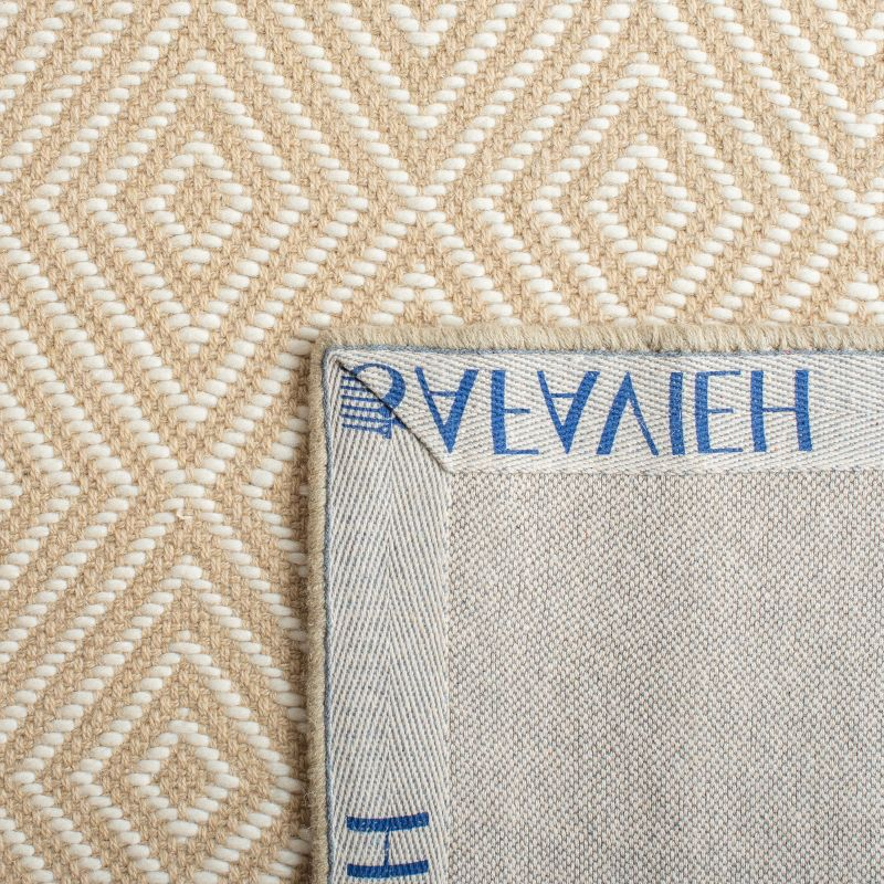 Wilton WIL715 Hand Hooked Indoor Area Rug - Beige/Ivory - 5'x8' - Safavieh