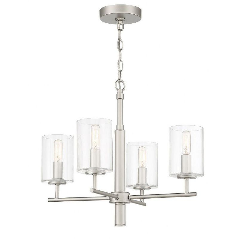 Craftmade Lighting Hailie 4 - Light Chandelier in  Satin Nickel