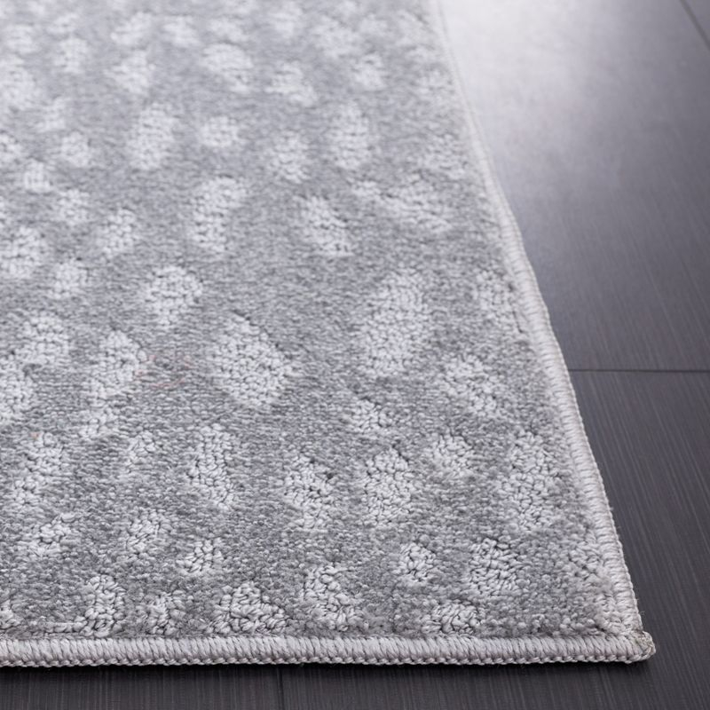 Pattern and Solid PNS408 Power Loomed Area Rug - Grey - 6'7"x9' - Safavieh.