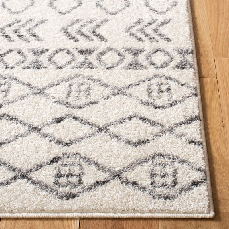 Tulum TUL694 Power Loomed Area Rug - Ivory/Grey - 8'x10' - Safavieh.