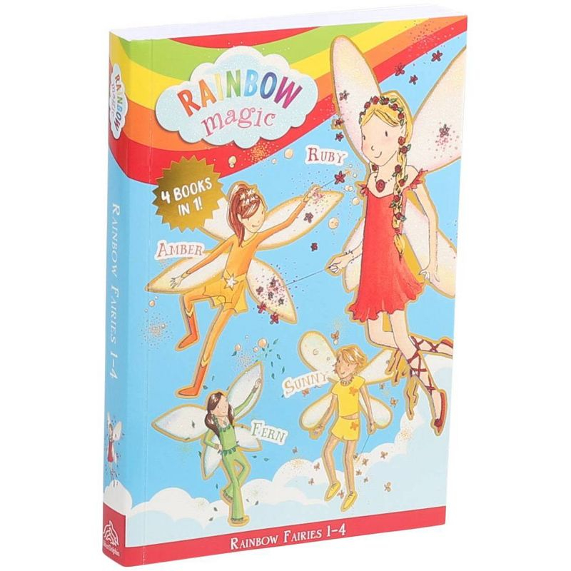 Rainbow Magic Rainbow Fairies: Books #1-4 - by  Daisy Meadows (Paperback)