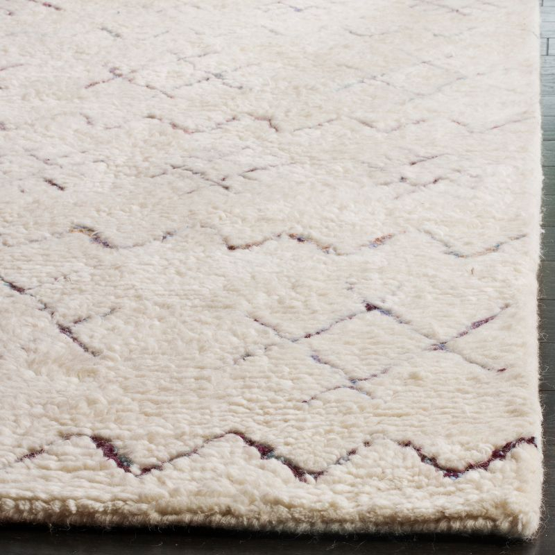 Casablanca CSB213 Hand Tufted Indoor Area Rug - Ivory/Multi - 4'x6' - Safavieh