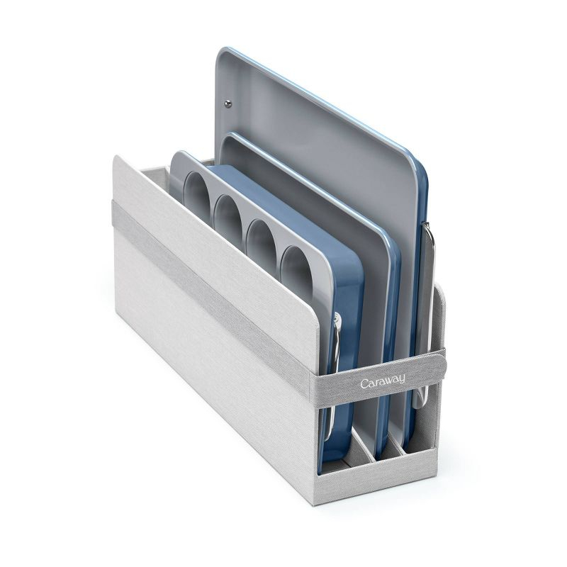 Caraway Non-Stick Ceramic Half Bakeware Set Slate: Baking Sheet, Muffin Pan, Baking Pans, 5-Piece Set, Hand Wash